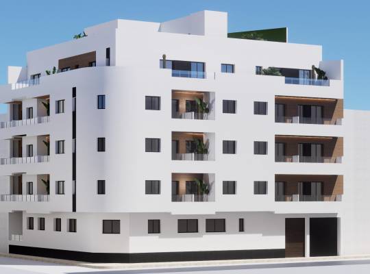 Obra nueva - Apartamento - Torrevieja - pueblo