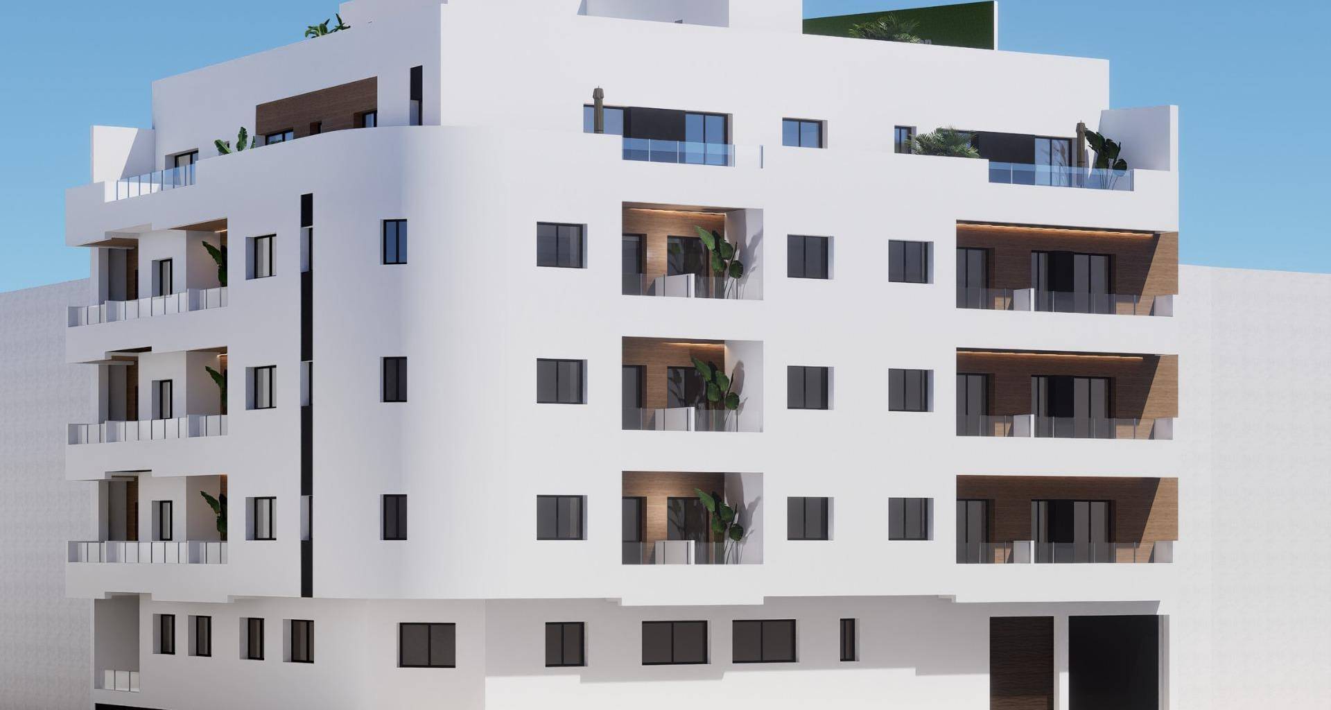 Obra nueva - Apartamento - Torrevieja - pueblo