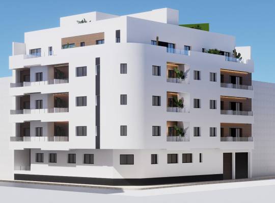 Obra nueva - Apartamento - Torrevieja - pueblo