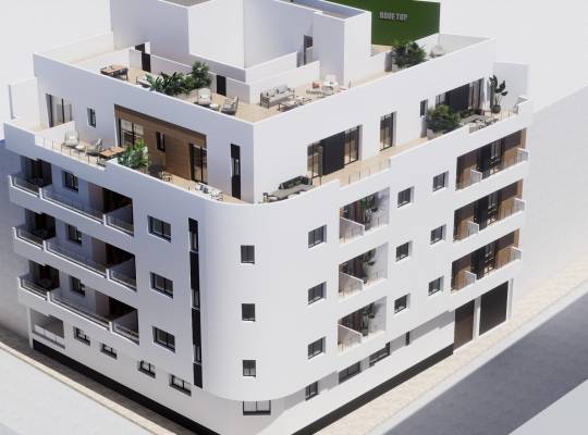 Obra nueva - Apartamento - Torrevieja - pueblo