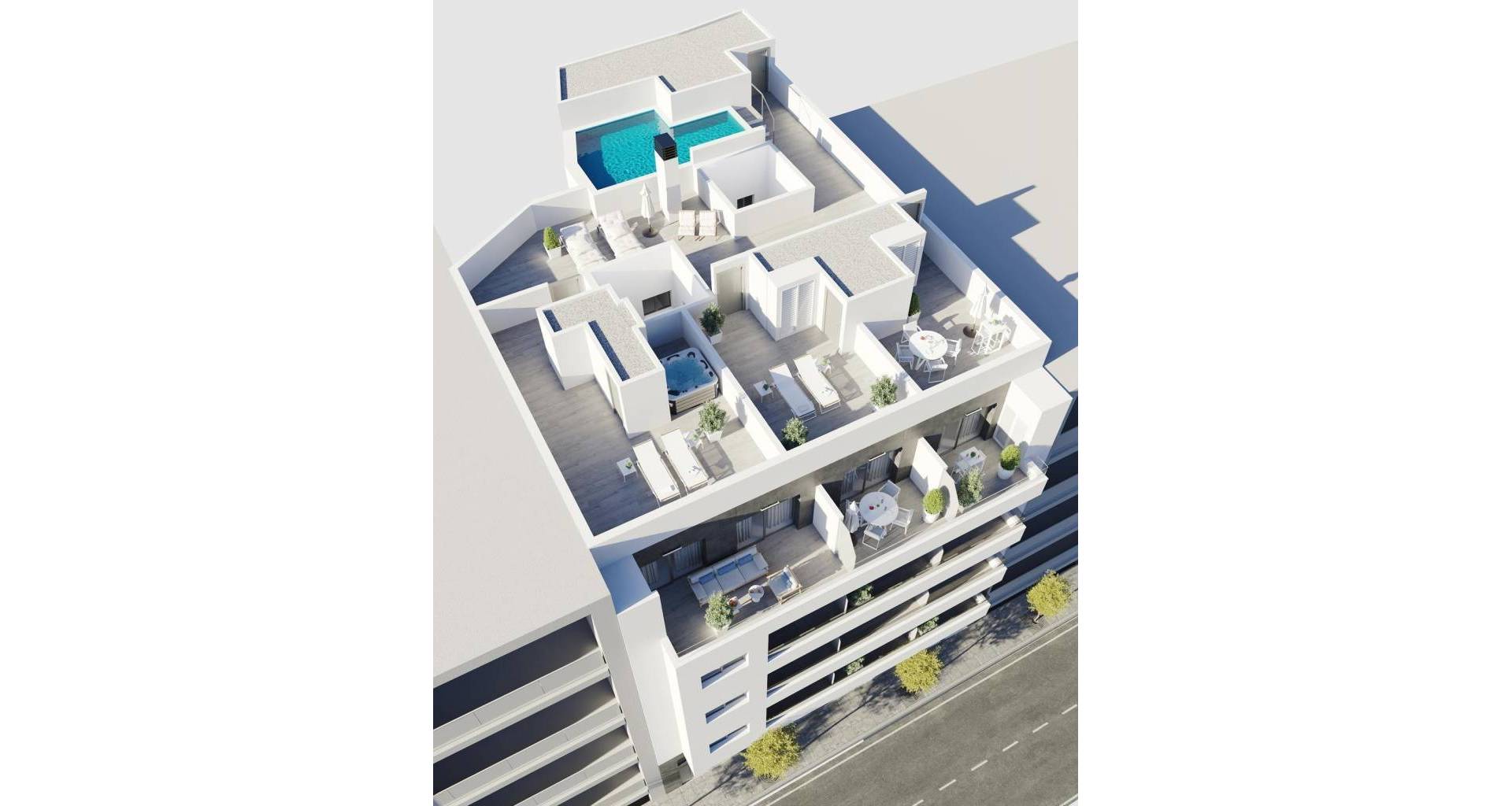 Obra nueva - Ático - Torrevieja - Centro