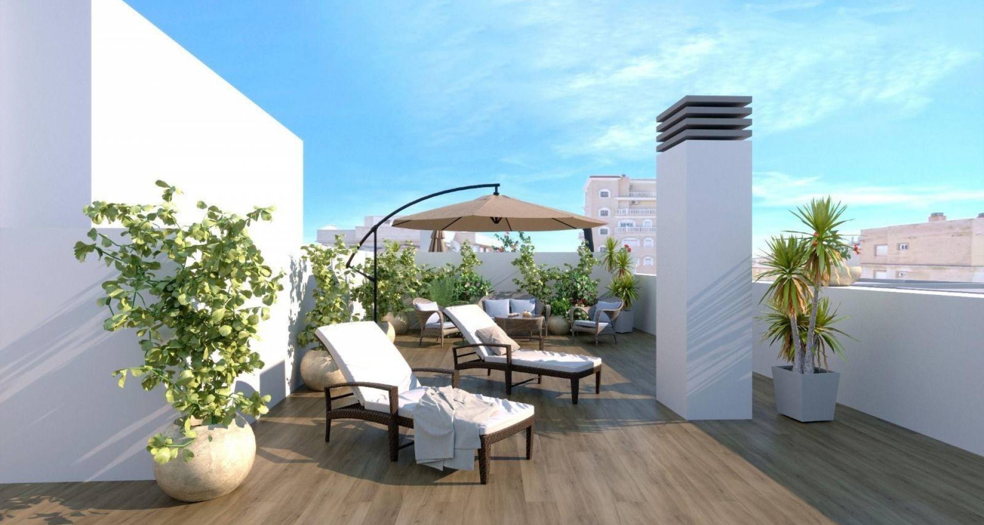 Obra nueva - Ático - Torrevieja - Parque de las Naciones