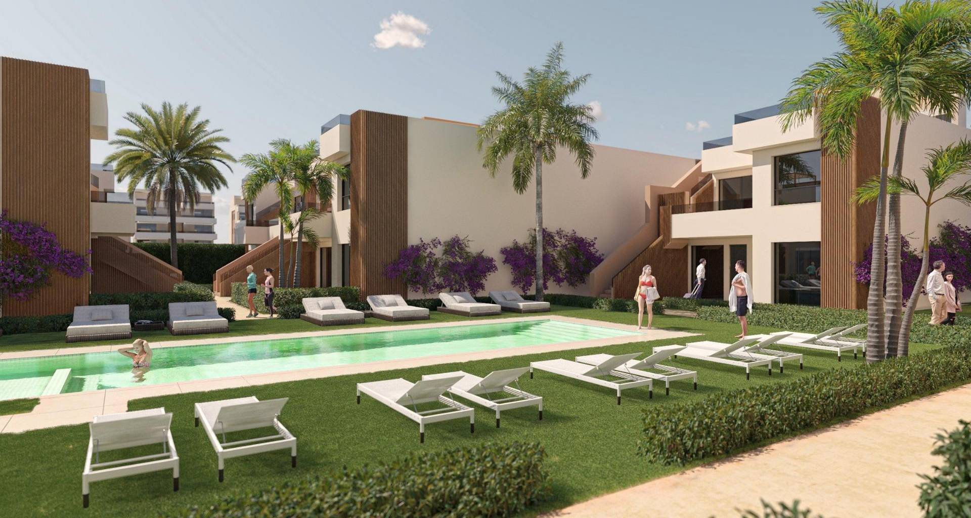 Obra nueva - Bungalow - Alhama de murcia - Condado De Alhama