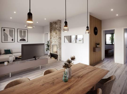 Obra nueva - Bungalow - Hondón de las Nieves - Canalosa