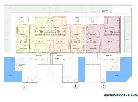 Obra nueva - Bungalow - Pilar de la Horadada - parques de Andromeda