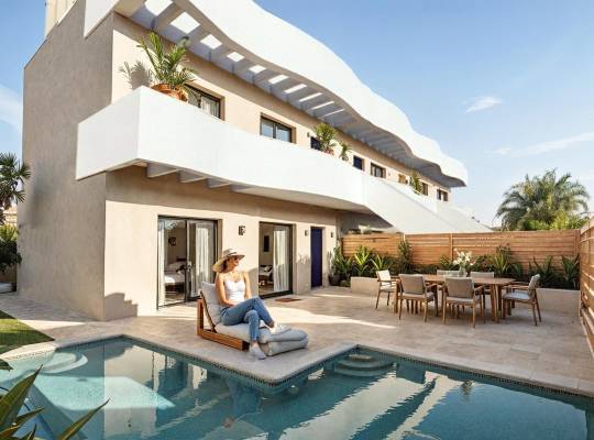 Obra nueva - Bungalow - Pilar de la Horadada - parques de Andromeda