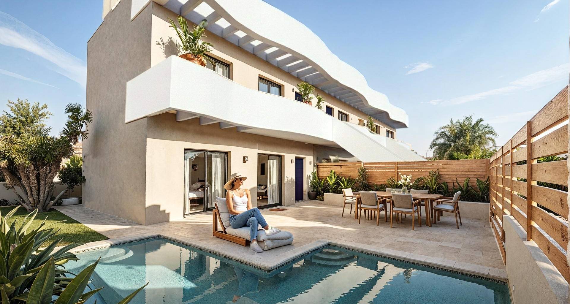 Obra nueva - Bungalow - Pilar de la Horadada - parques de Andromeda