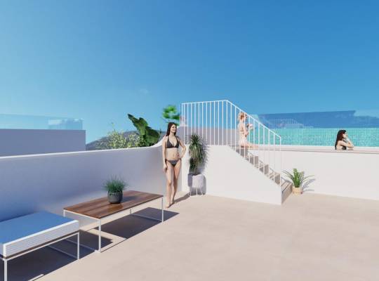 Obra nueva - Bungalow - Pilar de la Horadada - Playa de las Higuericas