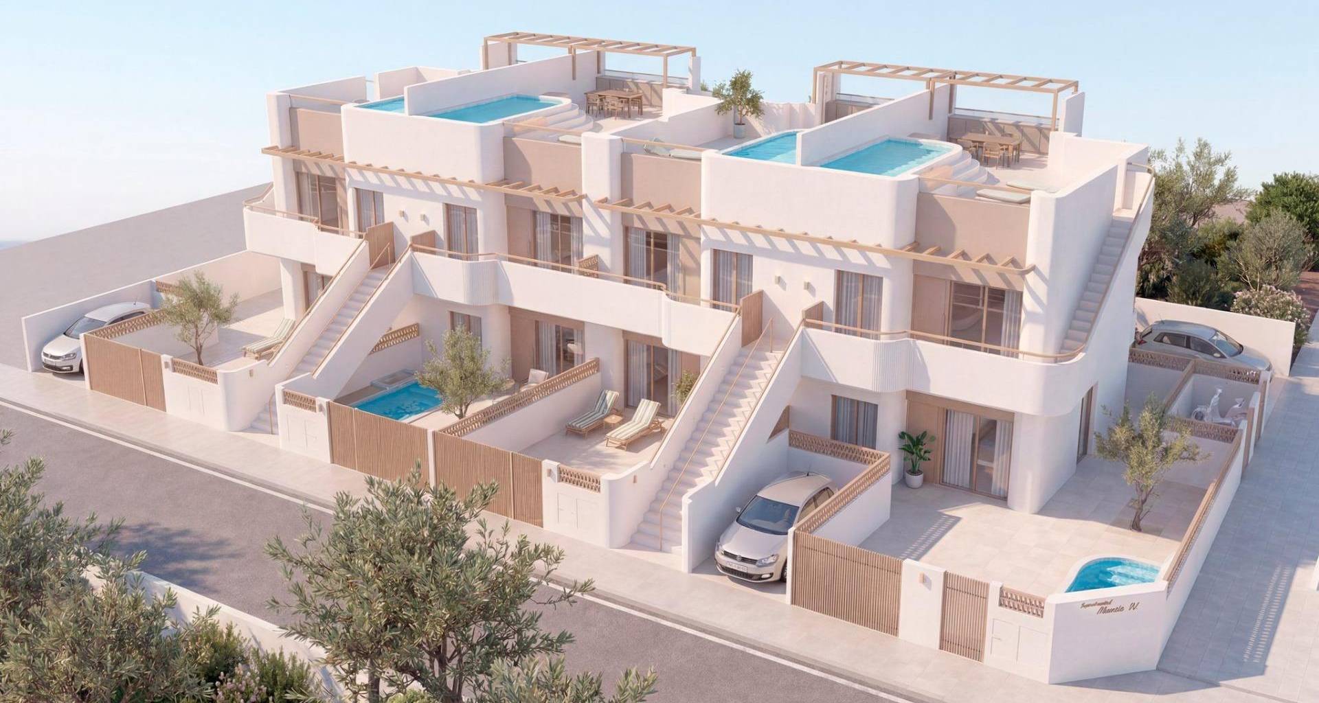 Obra nueva - Bungalow - Pilar de la Horadada - Zona Pueblo