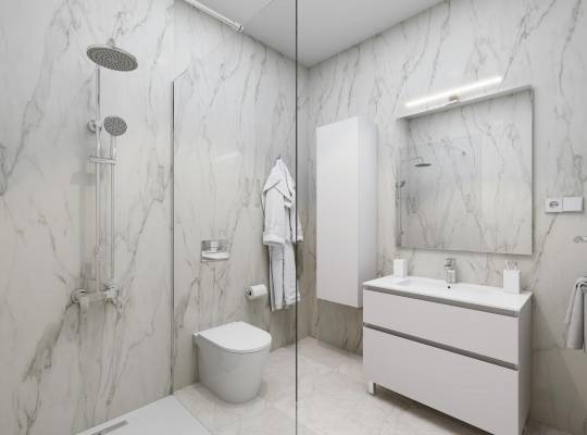 Obra nueva - Bungalow - Puerto de Mazarron - Playa Negra