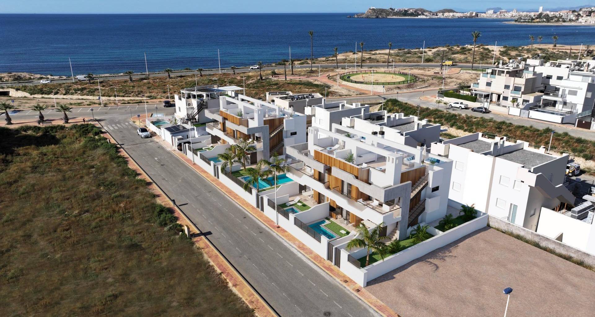 Obra nueva - Bungalow - Puerto de Mazarron - Playa Negra