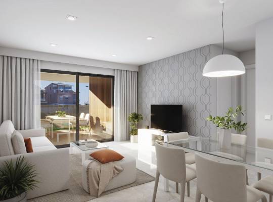 Obra nueva - Bungalow - Puerto de Mazarron - Playa Negra