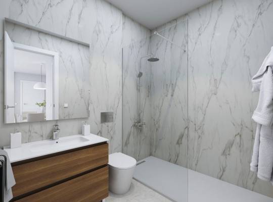 Obra nueva - Bungalow - Puerto de Mazarron - Playa Negra