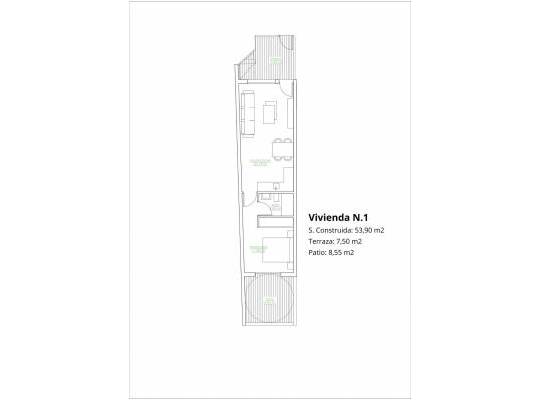 Obra nueva - Bungalow - San Pedro del Pinatar - Los Antolinos