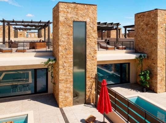 Obra nueva - Casa adosada - Fuente Álamo - La Pinilla