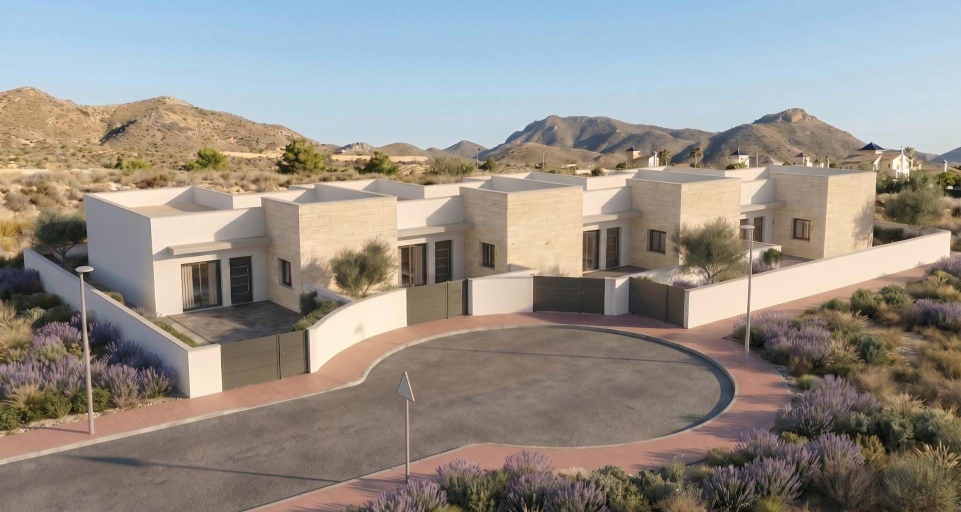 Obra nueva - Casa adosada - Mazarron - Country Club