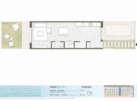 Obra nueva - Casa adosada - Pilar de la Horadada - pueblo