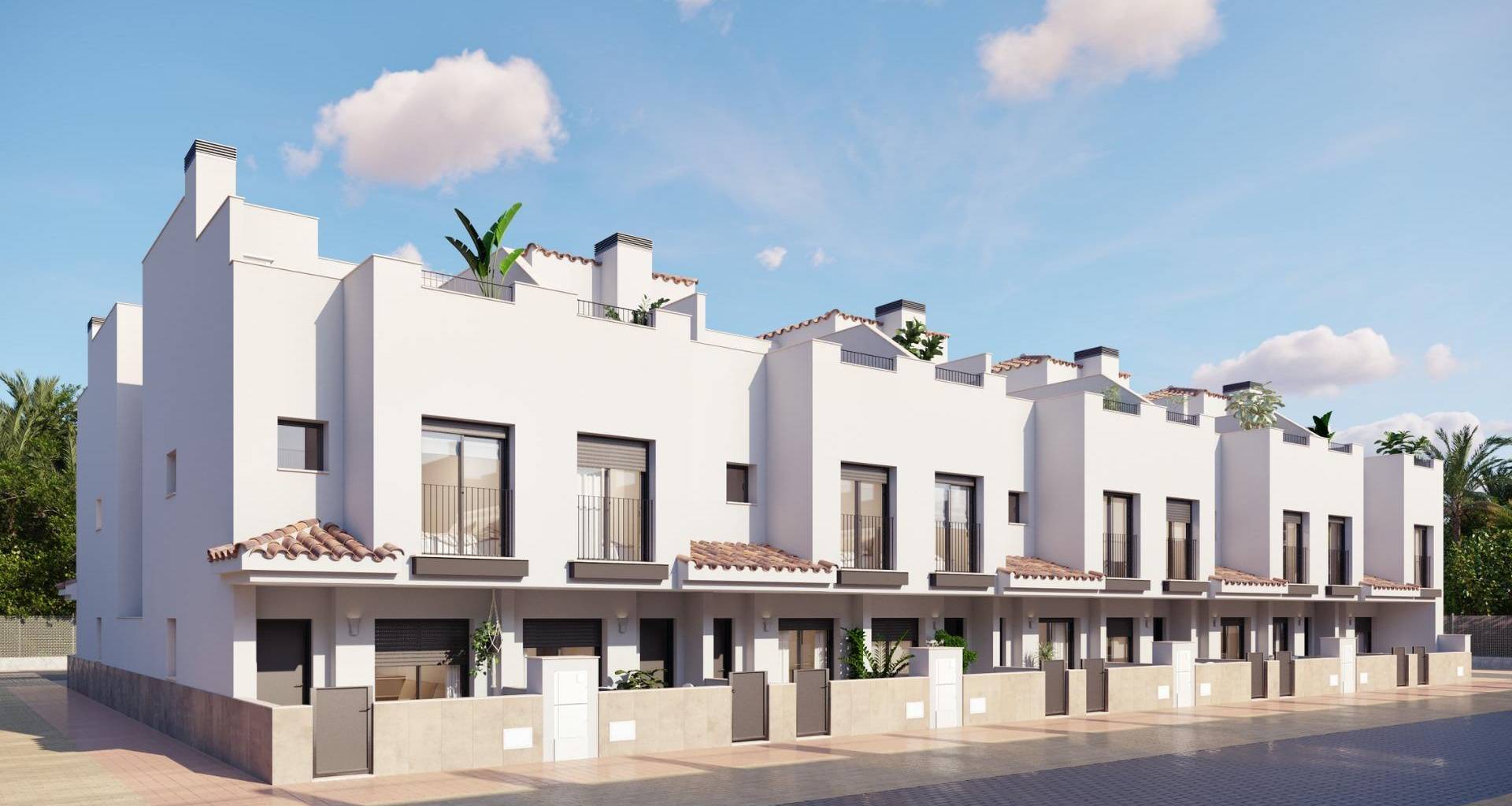 Obra nueva - Casa adosada - Torre Pacheco - Santa Rosalia pueblo