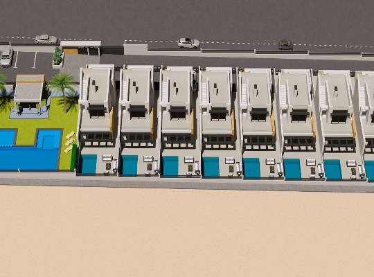 Obra nueva - Casa adosada - Torrevieja - Aguas Nuevas