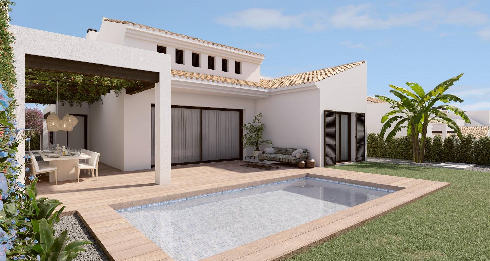 Obra nueva - Chalet - Algorfa - Castillo De Montemar