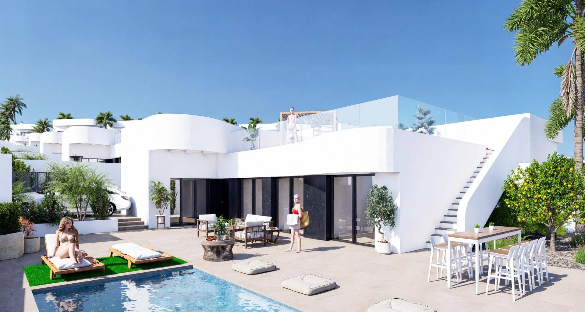 Obra nueva - Chalet - Algorfa - La Finca Golf