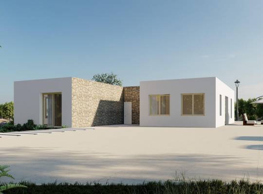 Obra nueva - Chalet - Algorfa - Lomas De La Juliana