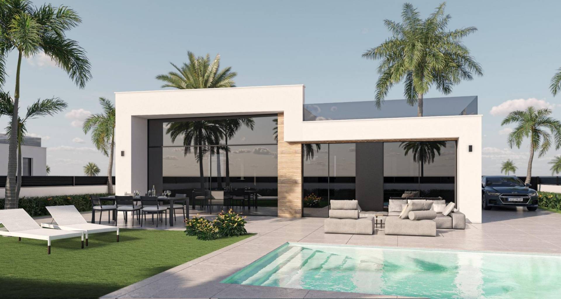 Obra nueva - Chalet - Alhama de murcia - Condado De Alhama