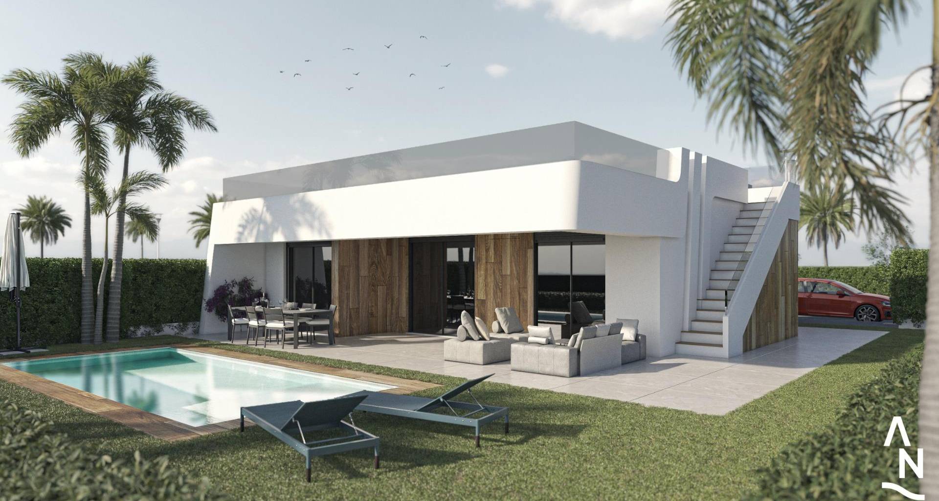 Obra nueva - Chalet - Alhama de murcia - Condado De Alhama