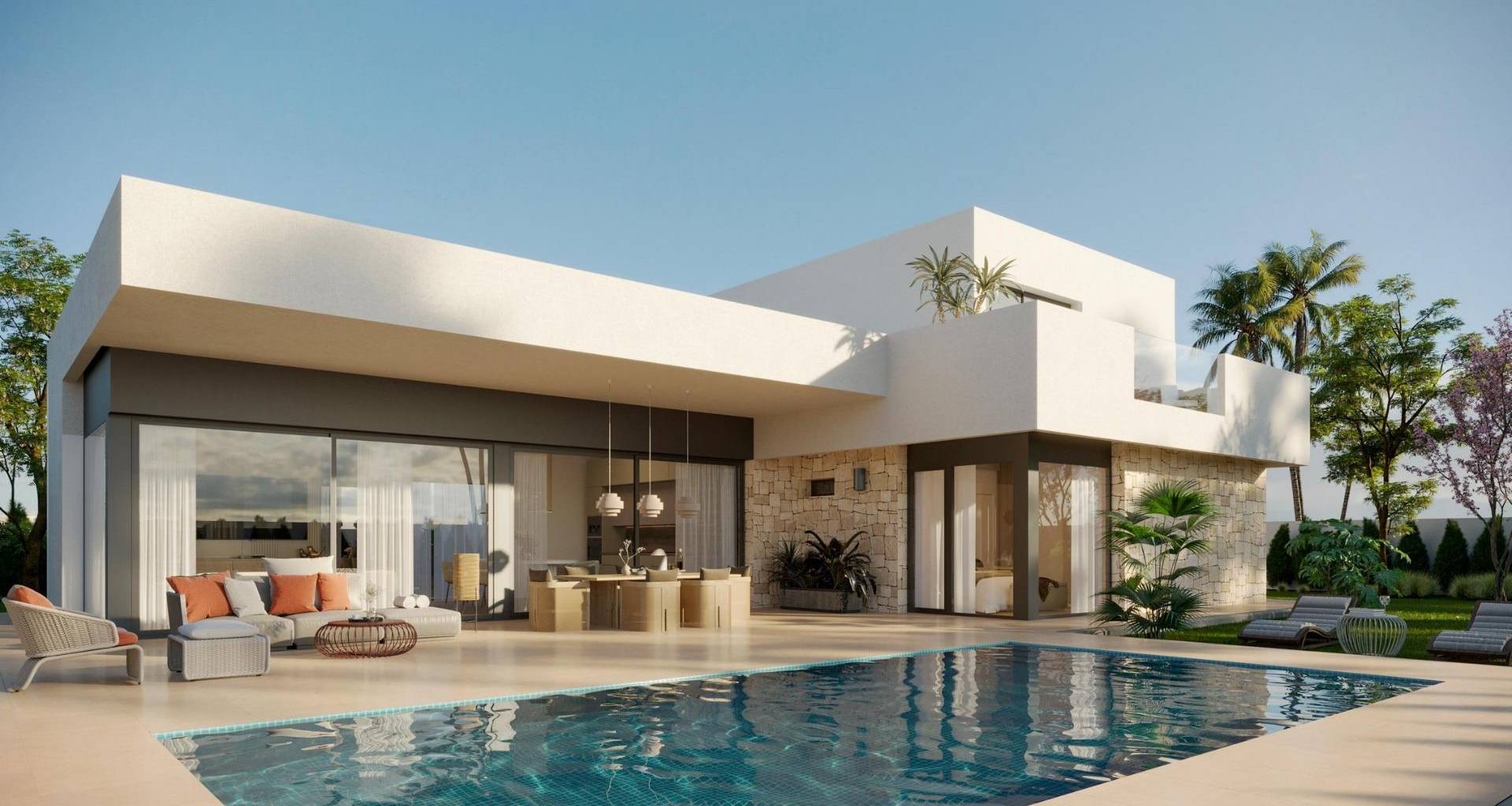 Obra nueva - Chalet - Aspe - Poligono 19