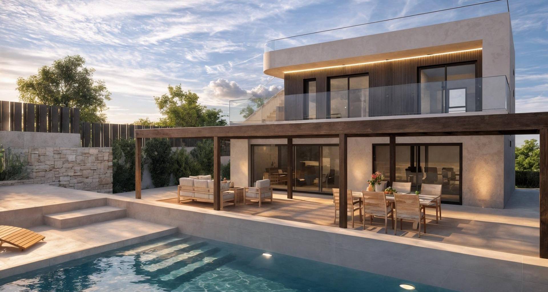 Obra nueva - Chalet - Cabo de Palos - Cala Flores