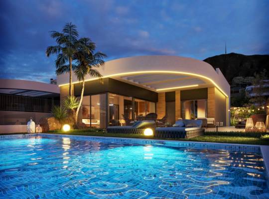 Obra nueva - Chalet - Finestrat - Campana Garden