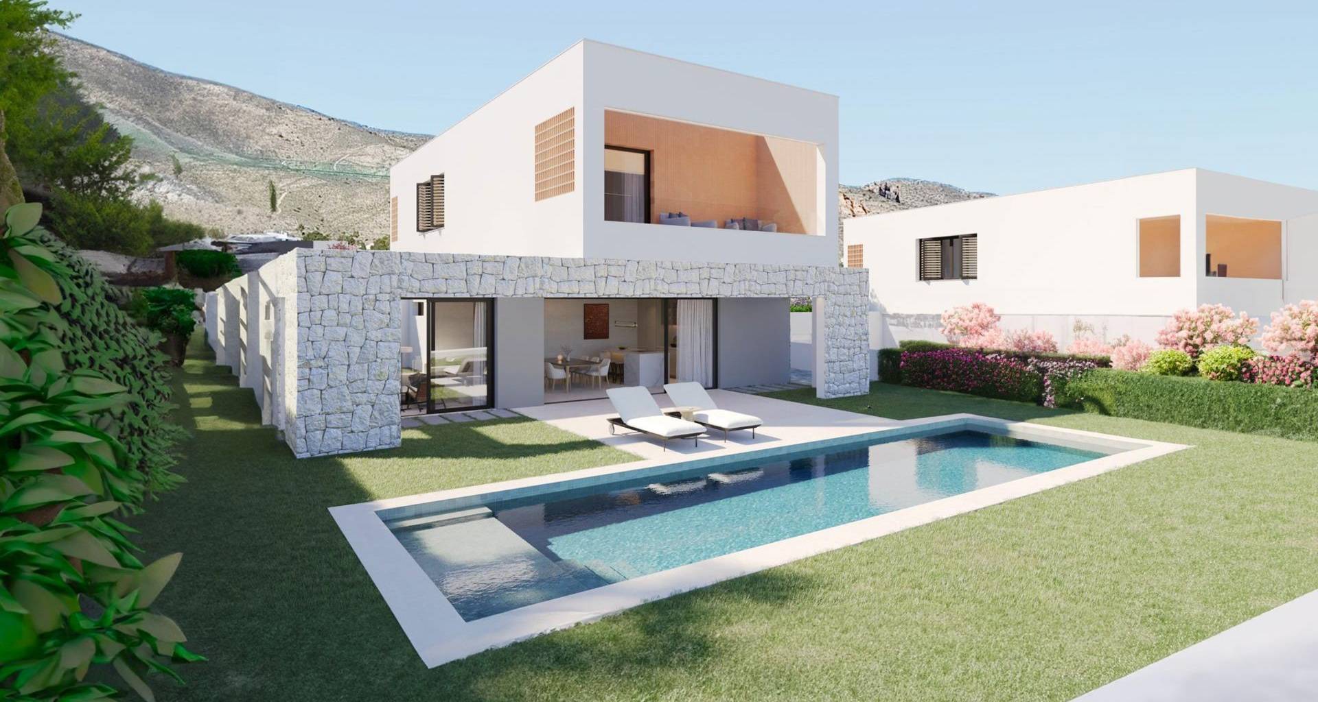 Obra nueva - Chalet - Finestrat - Campana Garden