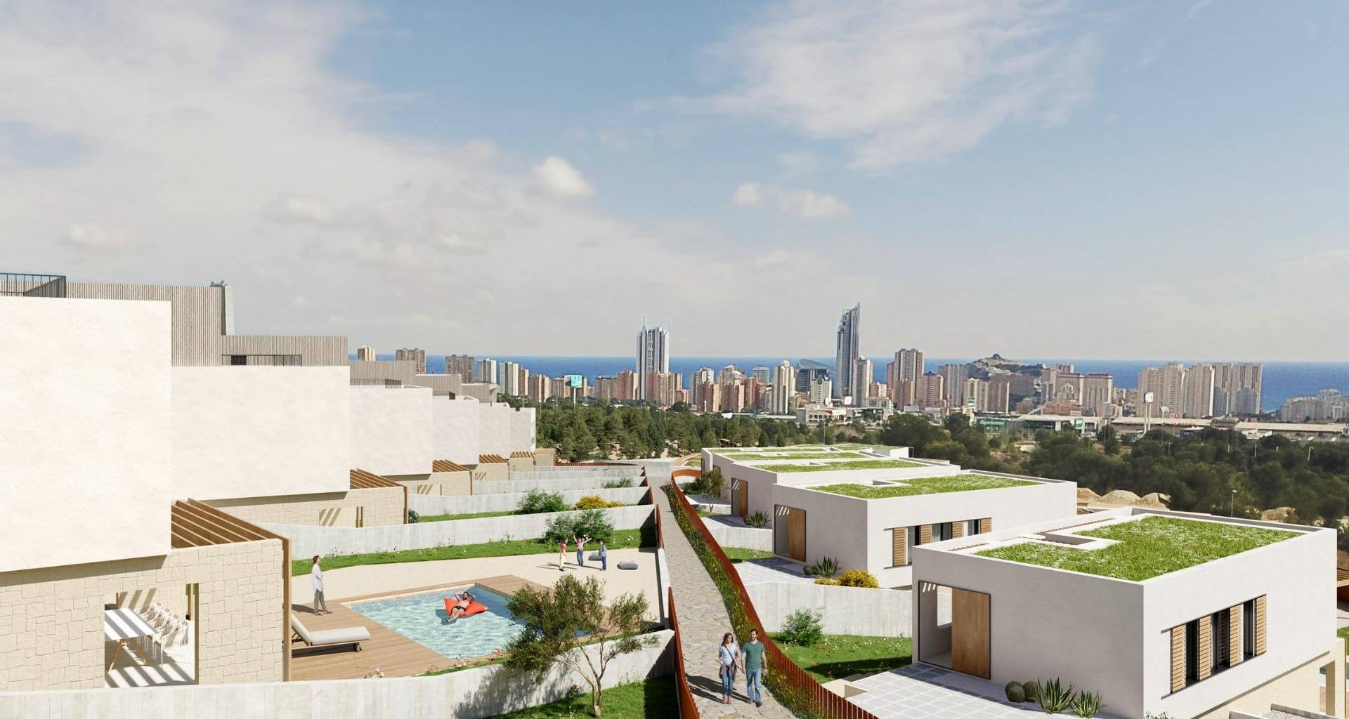 Obra nueva - Chalet - Finestrat - Campana Garden