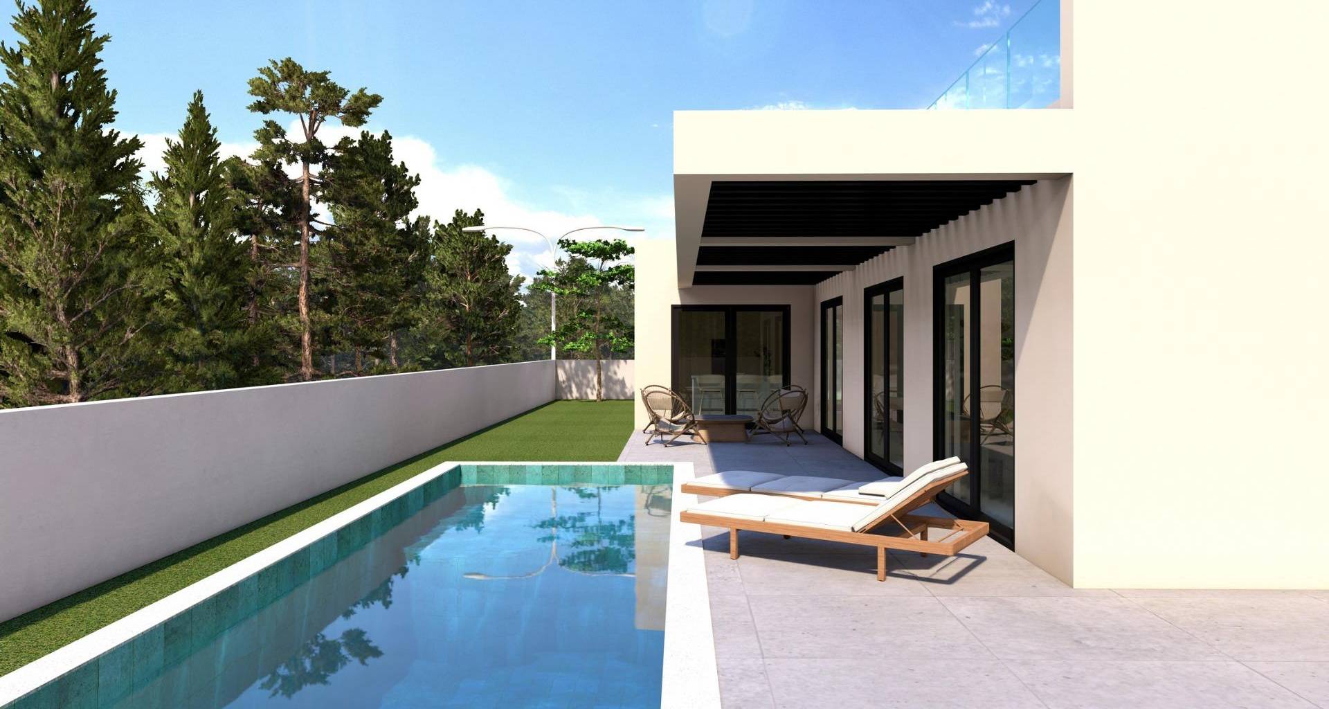 Obra nueva - Chalet - Finestrat - Golf Bahia