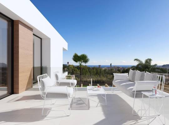 Obra nueva - Chalet - Finestrat - Sierra Cortina