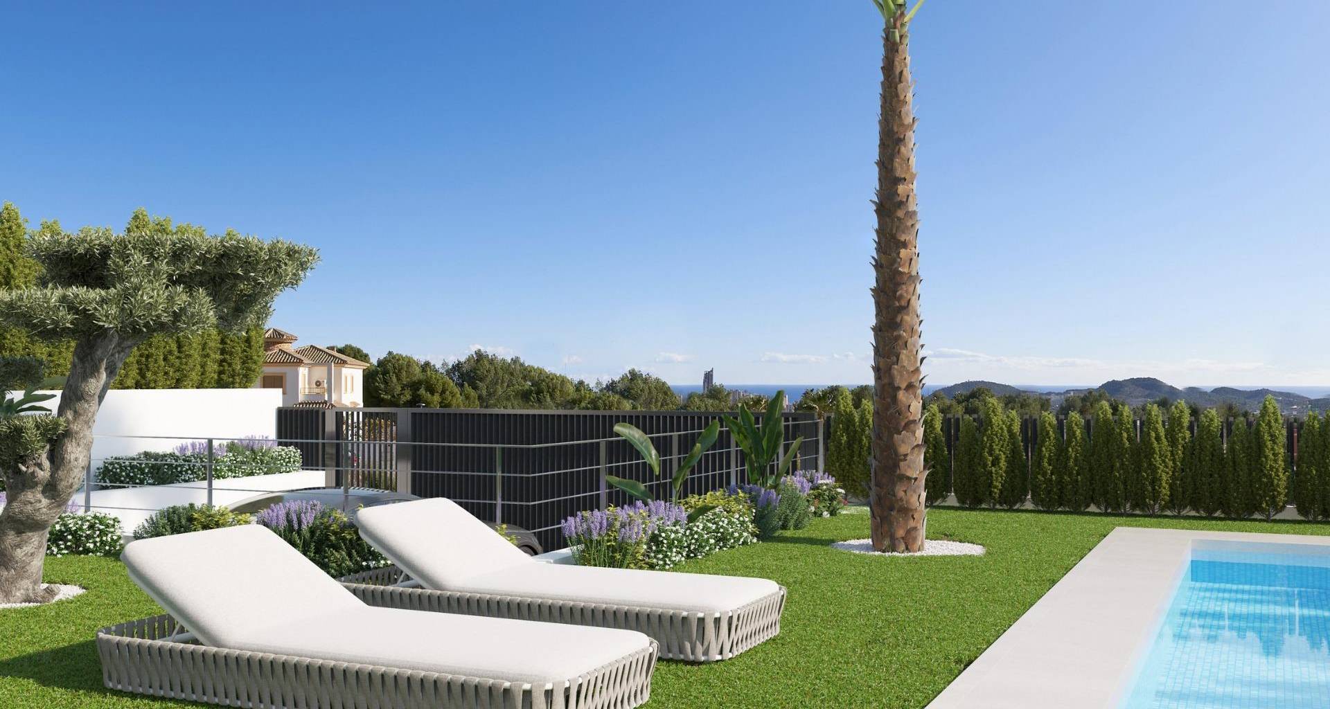 Obra nueva - Chalet - Finestrat - Sierra Cortina