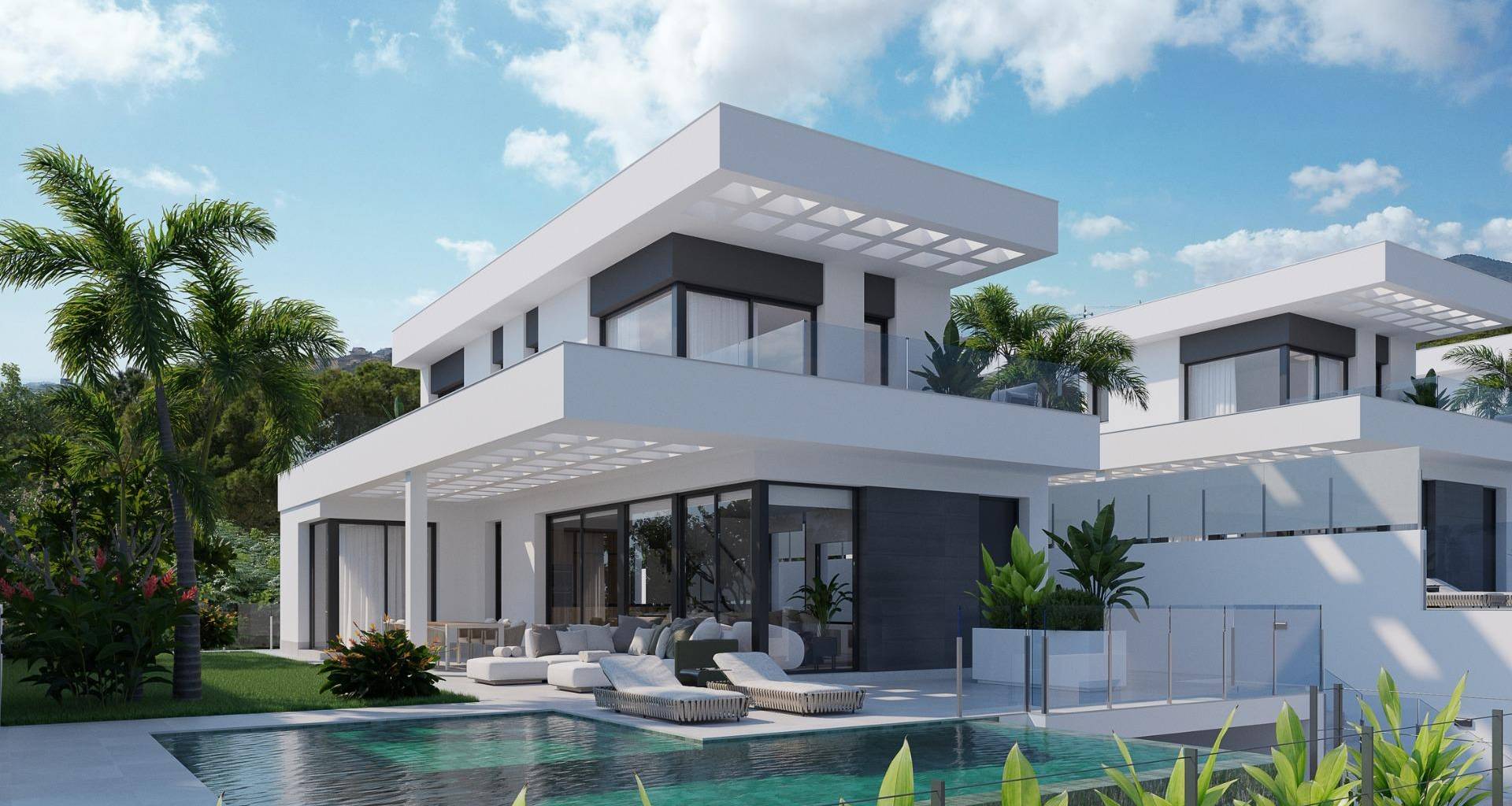 Obra nueva - Chalet - Finestrat - Sierra Cortina