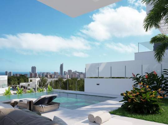 Obra nueva - Chalet - Finestrat - Sierra Cortina