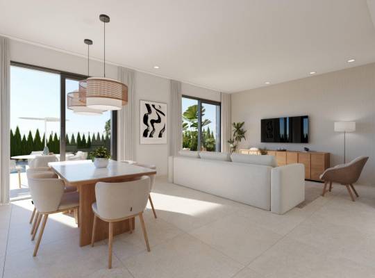 Obra nueva - Chalet - Fuente Álamo - Hacienda Del Álamo Golf