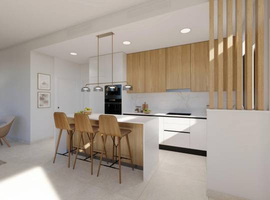 Obra nueva - Chalet - Fuente Álamo - Hacienda Del Álamo Golf