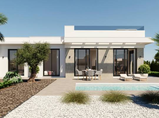 Obra nueva - Chalet - Fuente Álamo - Hacienda Del Álamo Golf