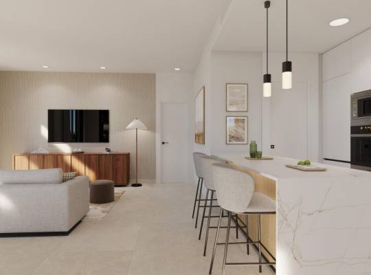 Obra nueva - Chalet - Fuente Álamo - Hacienda Del Álamo Golf