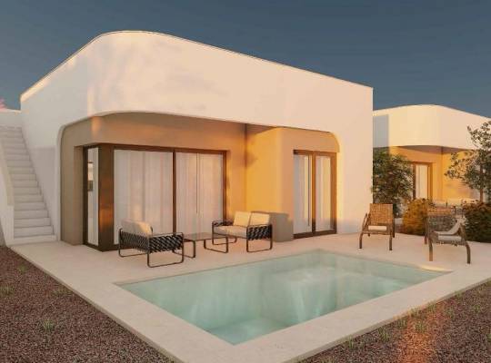 Obra nueva - Chalet - Fuente Álamo - Hacienda Del Álamo Golf
