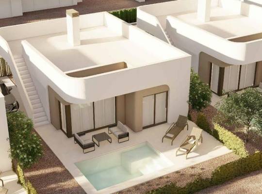 Obra nueva - Chalet - Fuente Álamo - Hacienda Del Álamo Golf