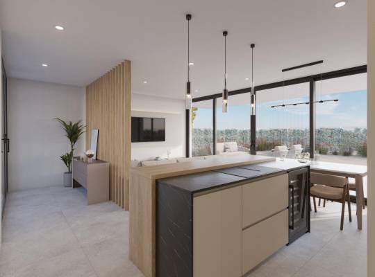 Obra nueva - Chalet - Fuente Álamo - Hacienda del Alamo