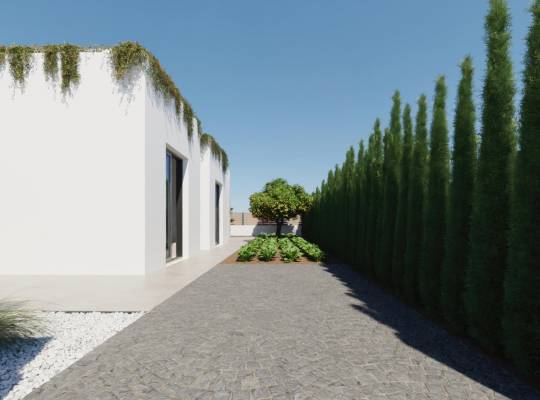 Obra nueva - Chalet - Fuente Álamo - Hacienda del Alamo