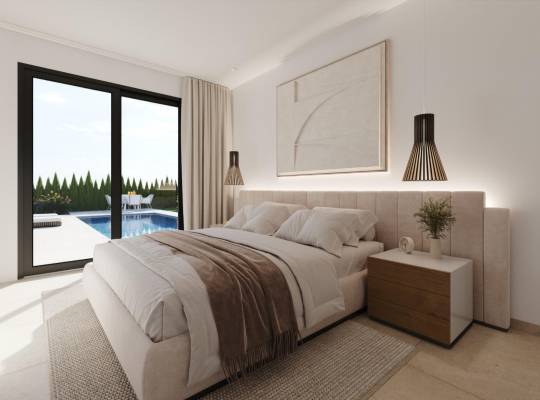 Obra nueva - Chalet - Fuente Álamo - Hacienda del Alamo