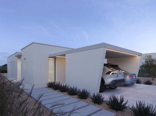 Obra nueva - Chalet - Fuente Álamo - Hacienda del Alamo