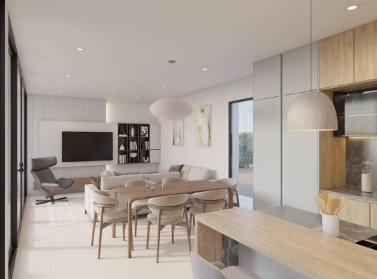 Obra nueva - Chalet - Fuente Álamo - Hacienda del Alamo