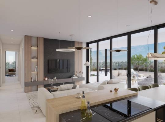 Obra nueva - Chalet - Fuente Álamo - Hacienda del Alamo